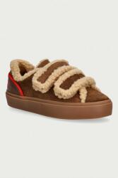 Inuikii Lila Shearling Low Velcro sportcipő női velúr - barna Női 41