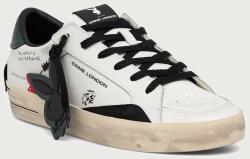 Crime London DECONSTRUCTED sportcipő férfi bőr - fehér Férfi 45 - answear - 74 990 Ft