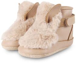 Donsje baba cipő Richy Booties Fluffy Bunny - bézs 17/18