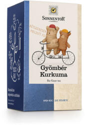 SONNENTOR Gyömbér Kurkuma tea filteres - bio - 18db - alphavital