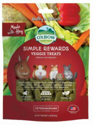 Oxbow Simple Rewards Veggie Treats jutalomfalat rágcsálóknak 85g