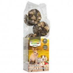  Nature Land Brunch - gabonamentes keksz almával és banánnal rágcsálók részére 120g - pegazusallatpatika