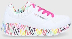 Skechers gyerek cipő - fehér 39.5