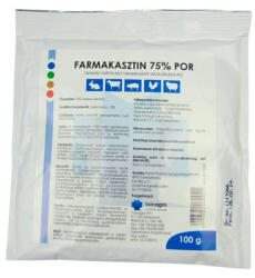  Farmakasztin 75% pulvis - emésztés támogató por 100g