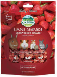 Oxbow Simple Rewards Strawberry Treats jutalomfalat rágcsálóknak 15g