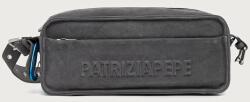 Patrizia Pepe baguette táska női velúrbőr - szürke Univerzális méret
