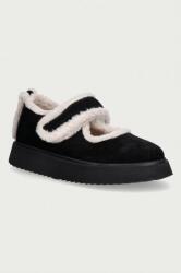 Inuikii velúr balerina cipő Shearling M. J. - fekete Női 40