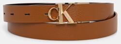 Calvin Klein kétoldalas öv női bőr - barna 75