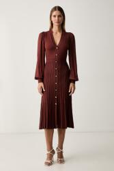 TWINSET pulóveres ruha - barna S