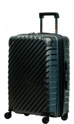 meteor Utazó bőrönd közepes méretű gurulós kézipoggyász SwissBag Diamond 67 cm (17804)