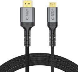 Tech-Protect Ultraboost kábel Mini HDMI / HDMI 2.1 8K 2m, fekete