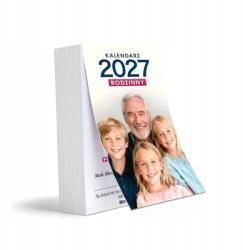 Linnemann 2027-ES Naptár B7 Családi Kivételi Kollektív Munka (kalendarz 2027 b7 zdzierak rodzinny)