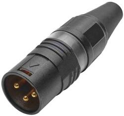 HICON XLR Male Gold