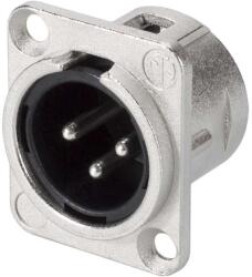 Neutrik XLR Silver Male