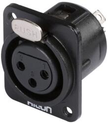 HICON Conector XLR Female montaj