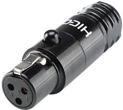 HICON XLR Mini Female Gold