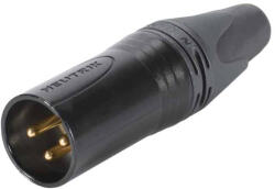 Neutrik XLR NC3MXX B Gold