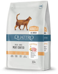 Quattro CAT Super Premium macskatáp felnőtt macskáknak csirkével 1, 5 kg - lunala-pet