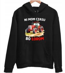 JHK Pulóver unisex Ajándék Gazdáknak Traktor Ni mom idő mert Lorom Születésnap XL