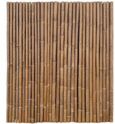  Félkör bambuszrúd tekercs sötétbarna Boryana sz: 180 cm x m: 200 cm