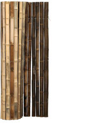  Félkör bambuszrúd tekercs sötétbarna sz: 180 cm x m: 200 cm