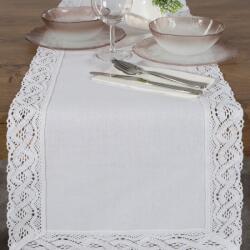 Takoy Csipkés asztali futó 40x140 cm fehér - SUSAN
