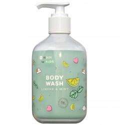 Hiskin Kids Testápoló Folyadék szappan gyerekeknek Citrom&Mentol, 400ml (5907775547585)