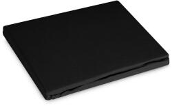 Takoy Cearceaf cu elastic 180x200 cm din bumbac negru, 105 g/m2 BASIC