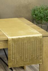 Takoy Bársony asztali futó arany 35x180 cm ROYAL 3 cirkóniummal