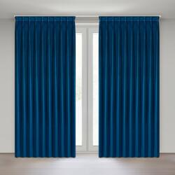 Takoy Bársony sötétítő függöny tengerészkék 125x270 cm (kész méret) flex akasztós - MELANIE