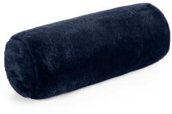 Takoy Pernă cilindrică 15x45 cm, albastru închis din blană artificială moale NINA
