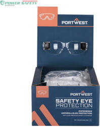 Portwest Retail-Ready PW32 Glasses Pk12 - Víztiszta