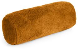 Takoy Pernă cilindrică 15x45 cm, culoare miere din blană artificială moale NINA