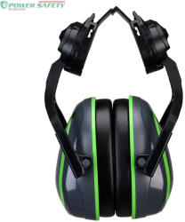 Portwest HV Extreme fülvédők Low Clip-On - Szürke/Zöld