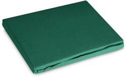 Takoy Cearceaf cu elastic 180x200 cm din bumbac, culoare verde sticlă, 105 g/mp, BASIC