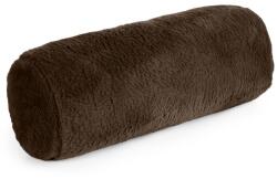 Takoy Pernă cilindrică 15x45 cm, amaro închis din blană artificială moale NINA