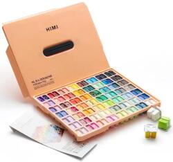 HIMI Twin Cup gouache festék készlet - 112 db, peach