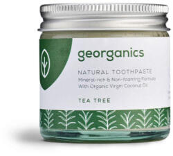 Georganics Teafaolajos fogkrém kókuszolajjal, 60 ml
