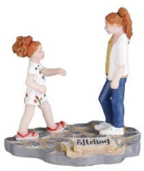  Luville Efteling Eftelingbezoekers: "Waar gaan we nu heen? " 6x4.5x6.5 cm