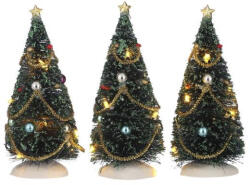  Luville General Christmas tree with flashing lights 3 pieces