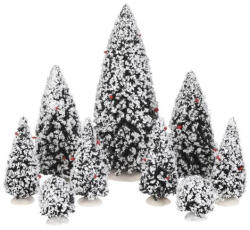  Luville General Evergreen tree assorted 9 pieces