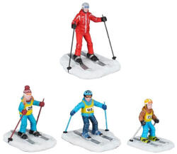  Luville Schneewald Ski teacher with childeren 4 pieces