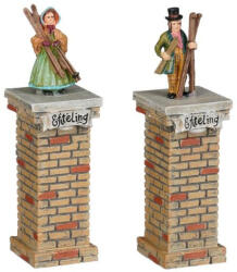  Luville Efteling Reizigers 2 stuks 2x2x7.5 cm