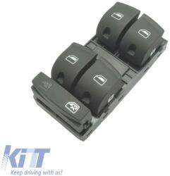  Kapcsoló gomb takaró Audi A2, A3, A6, A8, Q7 típushoz, 10 pines, KU1504 (CGROA6035313)