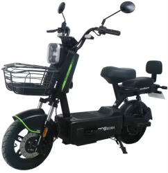 RDB Scuter Electric RDB ROMA, 600W, fara permis, 25km h, Negru (RDB-ROMA-NEGRU)