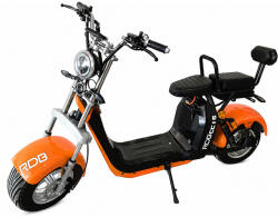 RDB Scuter Electric RDB CC15, 2000W, fara permis, 25km h, Portocaliu (RDB-CC15-PORTOCALIU)