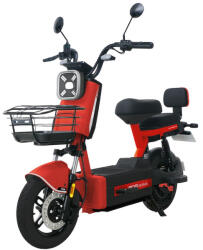 RDB Scuter Electric RDB ROMA, 600W, fara permis, 25km h, Rosu (RDB-ROMA-ROSU)