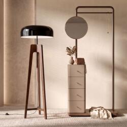 AC Atelier Lampa de podea cu trepied din lemn design modern LUX Walnut (AC 8110)
