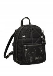 Anekke Rucsac damă ORCHESTRA IRON din piele ecologica, Anekke 43755-252 Negru