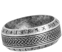 NNM inel Nordic Vintage Viking - Silver - SS8-R196 retro silver
